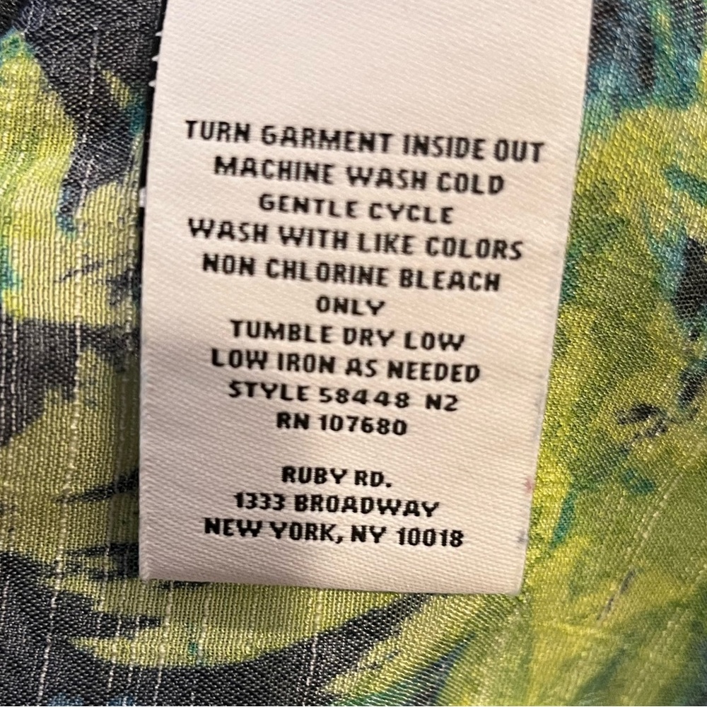 Ruby Rd. Women’s Button Down Pleaded Blouse In Bl… - image 6